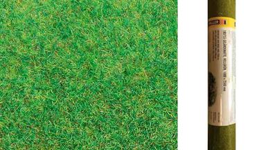 FALLER 180755 — Трава светло-зелёная (рулон 1000 × 2500 мм ≈ 2,5 м², флок ~2,5 мм), 1:35—1:250, сделано в Германии