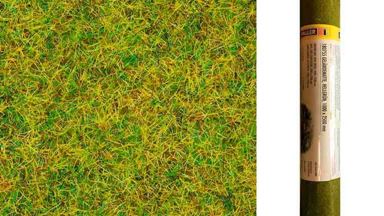 FALLER 180755 — Трава светло-зелёная (рулон 1000 × 2500 мм ≈ 2,5 м², флок ~2,5 мм), 1:35—1:250, сделано в Германии