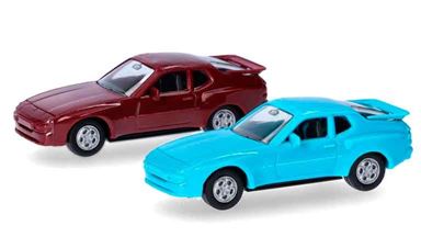 HERPA 012768-004 — Автомобили Porsche® 944 (2 шт. для сборки), 1:87