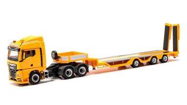 HERPA 954679 — Седельный тягач MAN® TGS GM с полуприцепом-автовозом, 1:87