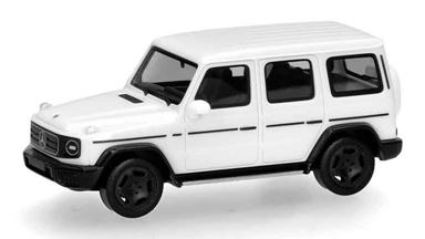 HERPA 421195 — Внедорожник Mercedes-Benz® G580 EQ (N465) (белый), 1:87