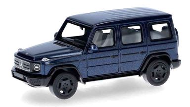 HERPA 431194 — Внедорожник Mercedes-Benz® G580 EQ (N465) (синий металлик), 1:87