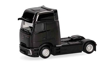 HERPA 319447 — Седельный тягач Mercedes-Benz® eActros Procabin Gigaspace (черный), 1:87