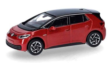HERPA 431101 — Хэтчбек Volkswagen® ID.3 (красный металлик), 1:87, 2019