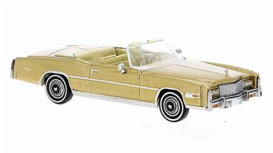 BREKINA 19752 — Автомобиль кабриолет Cadillac® Eldorado с откидным верхом (бежевый металлик), 1:87, 1976