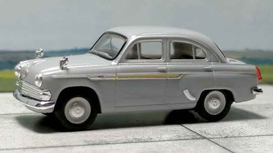 HERPA 023672-006 — Автомобиль «Москвич-403» (серый), 1:87, 1962—1965