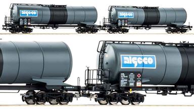 PIKO 28316 — Вагоны-цистерны 2-осные «Algeco» (2 вагона), H0, VI, SNCF