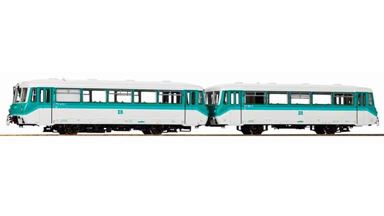 PIKO 52896 — Рельсовый автобус с вагоном управления BR 772 (интерфейс PluX22), H0, IV, DR