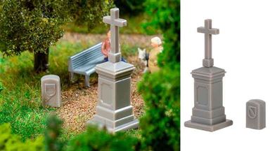 FALLER 180997 — Полевой крест и пограничный камень, 1:72—1:100, 1880–1920