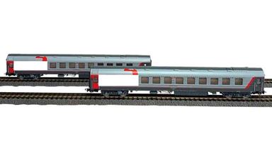 PIKO 28318 — Пассажирский состав «РЖД» (2 вагона WLABm), H0, VI, РЖД