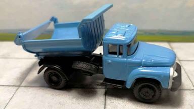 RUSAM-ZIL-130-70-660 — Автомобиль самосвал ЗиЛ 130 (светло-синий), 1:87, 1963—1986, СССР