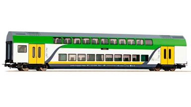 PIKO 27738 — Двухэтажный пассажирский вагон 2 кл., H0, VI, Koleje