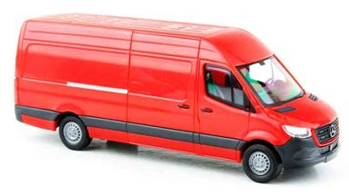 BUSCH 52601 — Автофургон Mercedes Benz® Sprinter (красный), 1:87