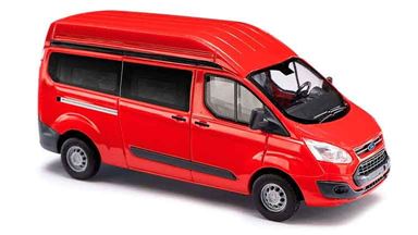 BUSCH 52500 — Микроавтобус Ford® Transit с высокой крышей (красный), 1:87, 2012