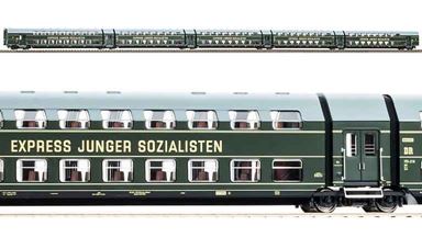 PIKO 53125 — Пассажирский состав «Express Junger Sozialisten» (5 вагонов DGBe12), H0, III, DR