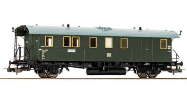 PIKO 53138 — Пассажирский вагон 2 кл. с багажным отделением, H0, III, DR
