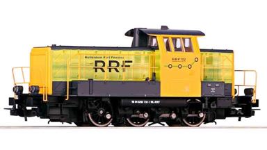 PIKO 96468 — Маневровый тепловоз 102 «RRF» (звук PluX22), H0, VI, ex NMBS/SNCB
