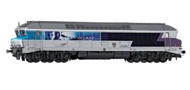JOUEF HJ 2059 — Дизельный локомотив CC 72074, H0, V, SNCF