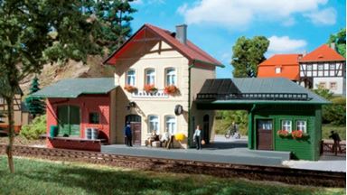 AUHAGEN 11331 — Вокзал железнодорожный «Hohendorf», 1:87
