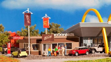 VOLLMER 43636 — Задание McCafe закусочной McDonalds, 1:87