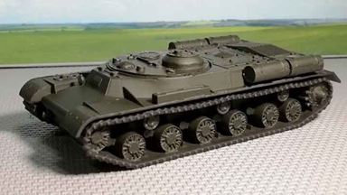 RUSAM-IS-000 — Танковый тягач на базе танка ИС, 1:87, 1943—1953, СССР