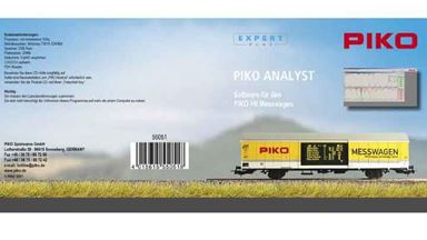 PIKO 55051 — Программное обеспечение для вагона-замерщика PIKO