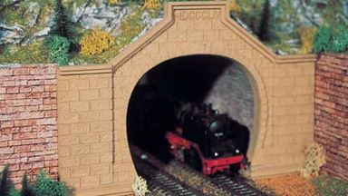 VOLLMER 42505 — Порталы тоннеля двухпутные «Rheintal» (2 арки), 1:87