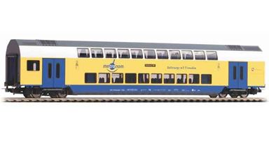 PIKO 58809 — Двухэтажный пассажирский вагон «Metronom» 2 кл., H0, VI, Metronom
