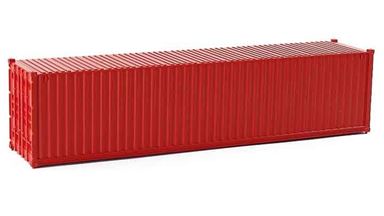 CMOD CON08740 red — 40 футовый морской контейнер (красный), 1:87