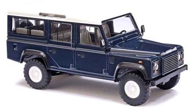 BUSCH 50302 — Внедорожник Land Rover® Defender™ синий, 1:87