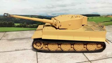 RUSAM-Pz-VI-400 — Тяжёлый танк Pz.Kpfw VI «Тигр», 1:87, 1942—1945, Вермахт