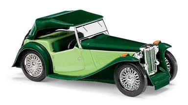 BUSCH 45917 — Автомобиль кабриолет MG® зеленый, 1:87