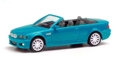 HERPA 022996-002 — Кабриолет BMW® M3 (голубой), 1:87