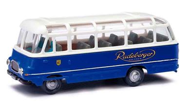 BUSCH 95716 — Автобус Robur® LO 2500 «Radeberger», 1:87, 1961—1964