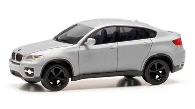 HERPA 024037-004 — Кроссовер BMW® X6 (E71) (титаново-серебристый матовый), 1:87