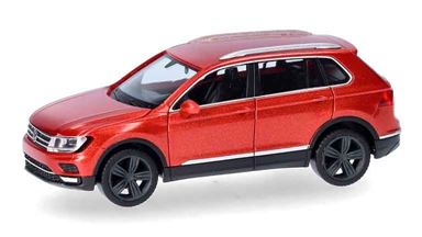 HERPA 038607-007 — Автомобиль Volkswagen® Tiguan (AD1) (оранжевый металлик), 1:87
