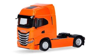 HERPA 313445-003 — Седельный тягач Iveco® S-Way (оранжевый), 1:87