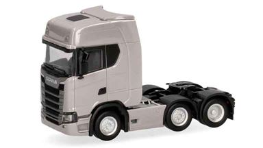 HERPA 307543-004 — Седельный тягач Scania® CS 20 HD (серый), 1:87