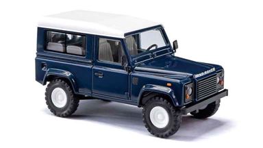 BUSCH 54300 — Внедорожник Land Rover® Defender 90 (синий), 1:87, 1983