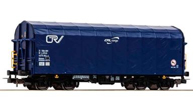 PIKO 24632 — Грузовая платформа крытая брезентом «ORV», H0, VI, CFL