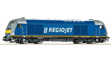PIKO 57974 — Магистральный тепловоз BR 223 «Regiojet» (интерфейс PluX22), H0, VI, Regiojet