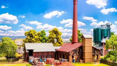 FALLER 130952 — Старый кирпичный завод (набор), 1:87, 1880–1920