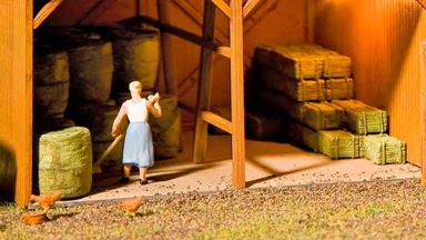 FALLER 180907 — 20 тюков сена, 1:72—1:100, 1978–1985