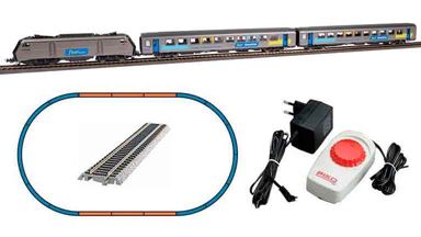 PIKO 97949 — Аналоговый стартовый набор «Пассажирский поезд с электровозом BB 26000 «Corail», H0, VI, SNCF