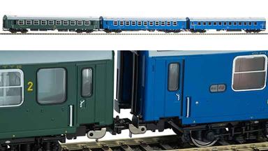 PIKO 28319 — Пассажирские вагоны (3 шт.), H0, V, ČSD (Istropolitan/Dukla)