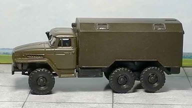 RUSAM-URAL-4320-52-002 — КУНГ-К4320 на базе автомобиля УРАЛ 4320, 1:87, 1977, СССР