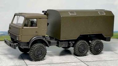 RUSAM-KABAZ-5410-52-000 — КУНГ-К4320 на базе автомобиля КабАЗ, 1:87, 1979, СССР