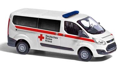 BUSCH 52431 — Микроавтобус Ford® Transit медицинской помощи «DRK», 1:87, 2012, Германия (Аахен)