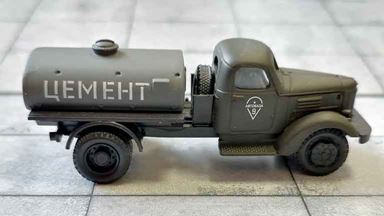 RUSAM-ZIL-164-63-100 — Автоцистерна ЗиЛ 164 «ЦЕМЕНТ», 1:87, 1957—1964, СССР