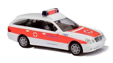 BUSCH 49457 — Автомобиль медицинской службы Mercedes-Benz® E-класса T-Modell, 1:87